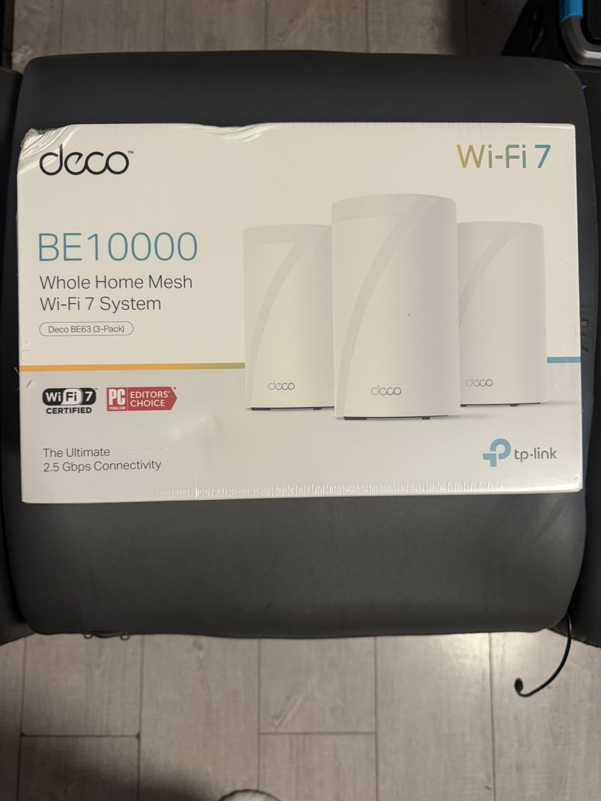 New TP-Link Deco BE63 BE10000 Whole Home Mesh Wi-Fi 7 System 3-Pack