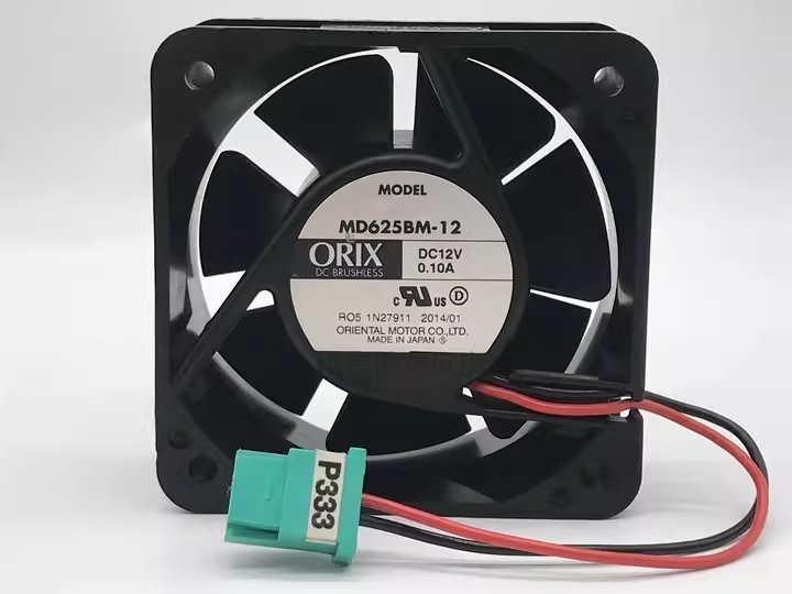 1PCS Genuine ORIX 6025 MD625BM-12 12V 0.10A 6CM Axial Fan