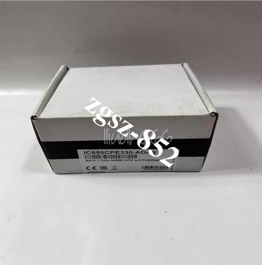 NEW EMERSON IC695CPE330-ADAS RX3i 1GHz 64MB CPU w/ETHERNET Fast  FedEx or DHL