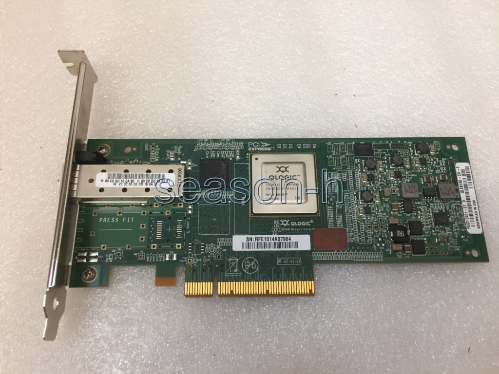 QLOGIC QLE8150-CU-E 10Gbps SFP+ 1-Port PCI-E x8 SFF Adapter