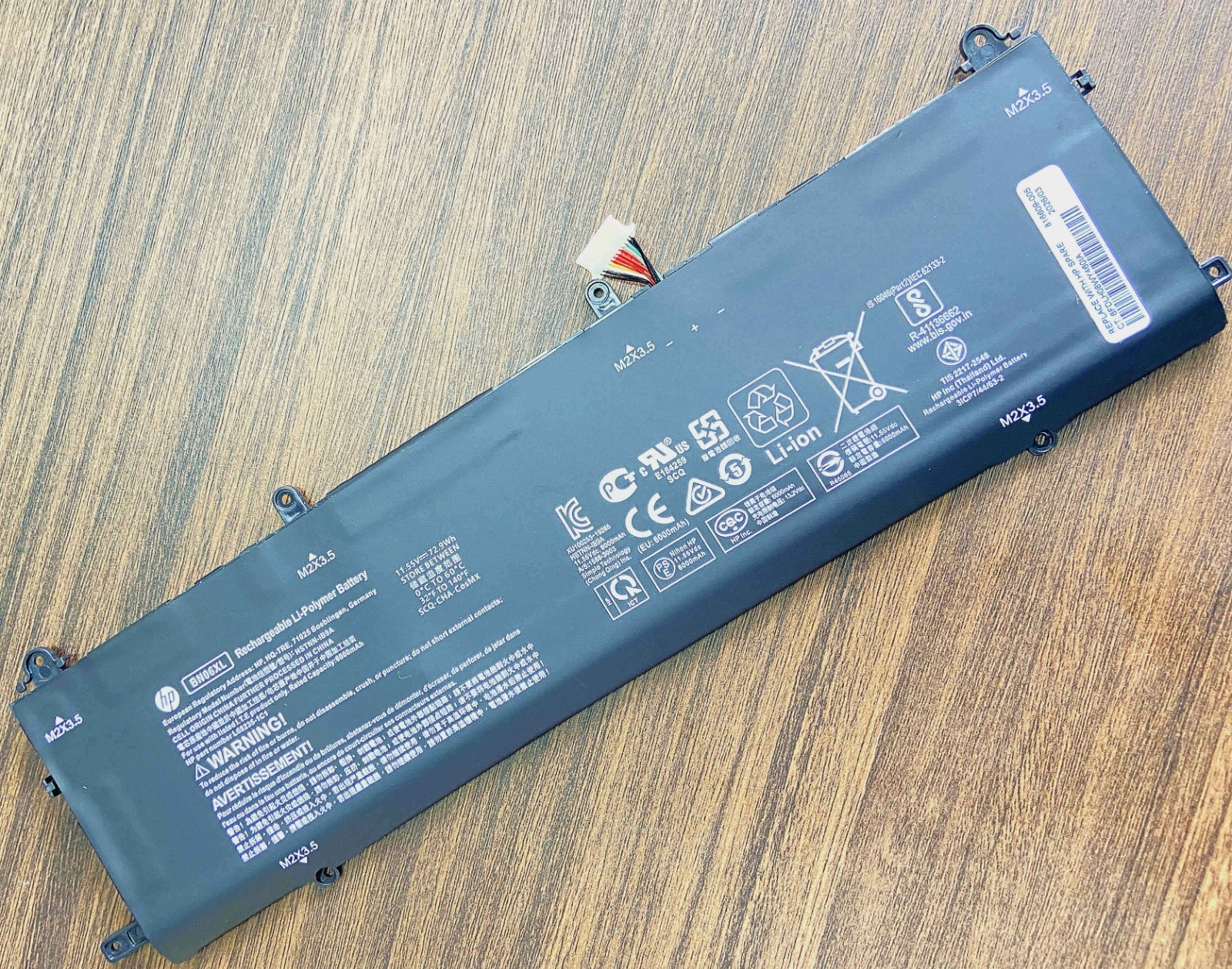 Genuine  BN06XL BN06072XL Battery for Spectre X360 Convertible 15-EB Seriers/OEM