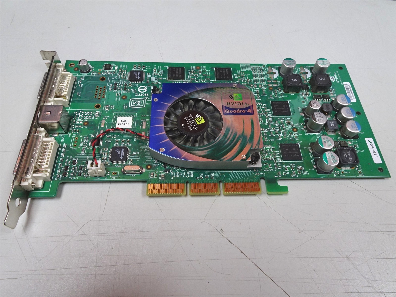 PNY nVidia Quadro 4 980 XGL 128MB AGP Video Graphics Card