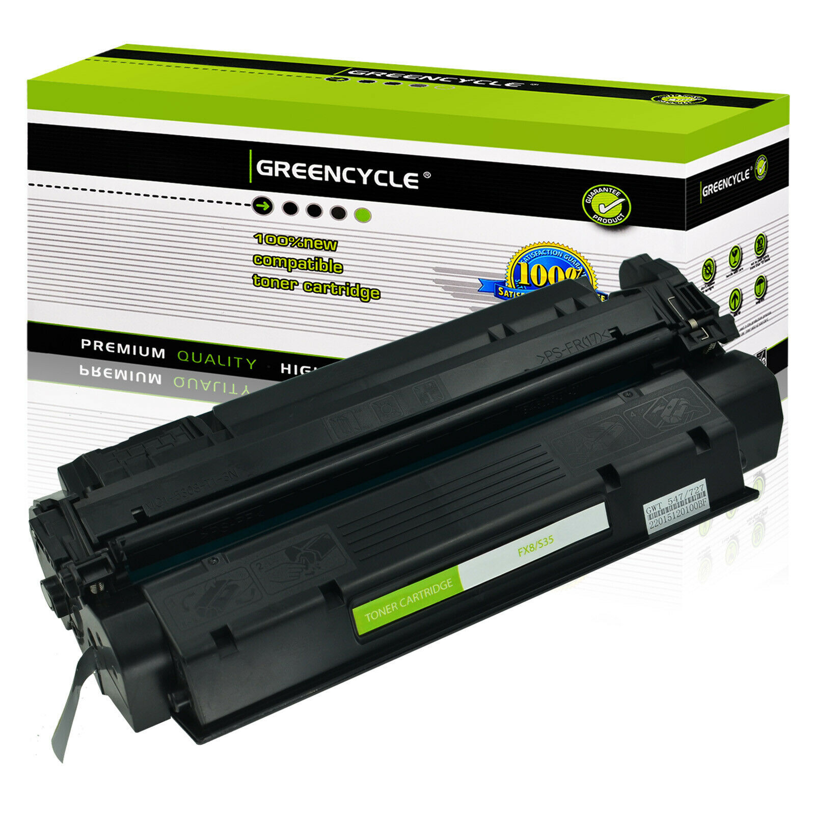 GREENCYCLE S35 FX8 Toner Fits for Canon Fax L360 L380 L380S L390 L398 L400 L408S