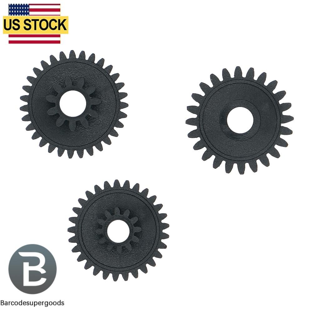 10pcs Platten Roller Gear Set ( 3 pieces per set) for Zebra ZQ520 RW420 Printer