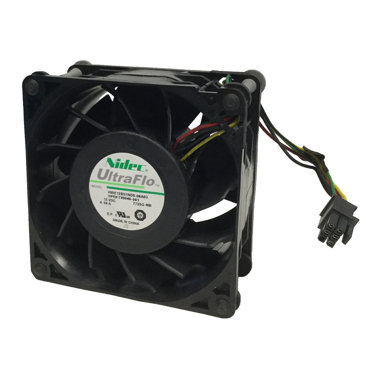 HPe 799946-001 Apollo 2000 R2600 chassis 12VDC Fan 