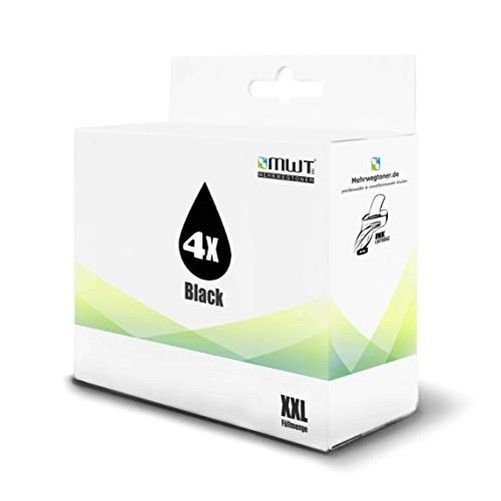 Eurotone 4x Inkjet Ink Cartridge Refill Toner Instead Of LC985BK for Brother