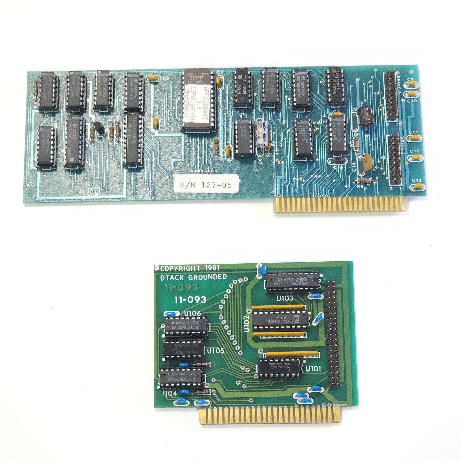 Rare Vintage ISA Cards, Prometheus Applesurance 3.0, DTACK Grounded Co-Processor