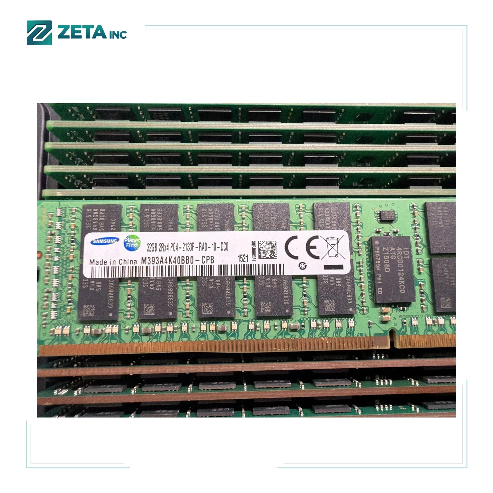 SAMSUNG 32GB (1X32GB) 2RX4 PC4-2133P MEMORY M393A4K40BB0-CPB