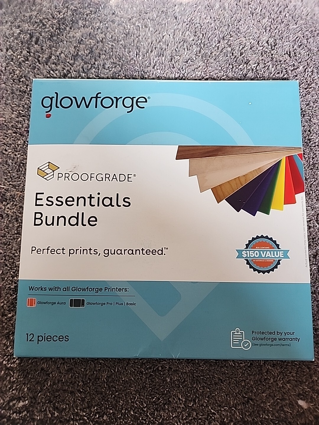 Glowforge - Proofgrade Essentials Bundle, 12pcs
