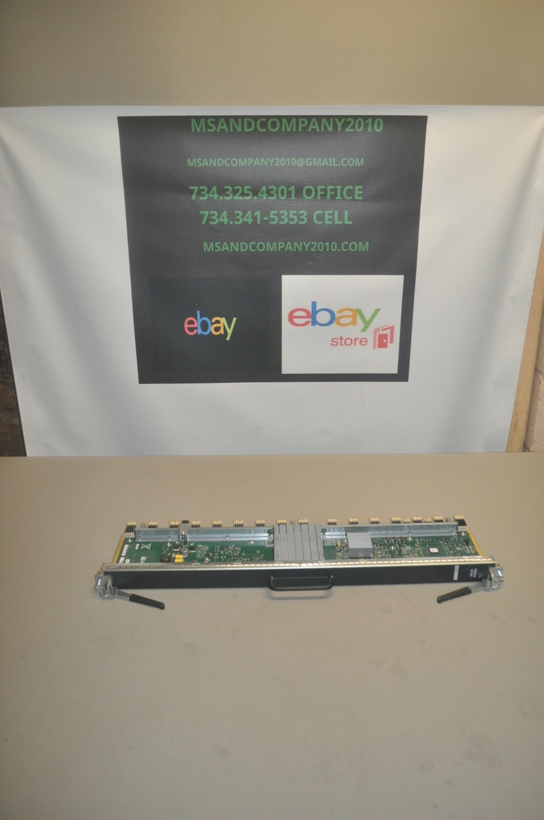 LOT OF 2 JUNIPER NETWORKS EX8216 SF320 NETWORK SWITCH MODULE USED 