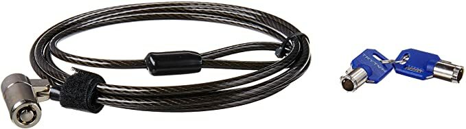 Computer Cable Lock for HP Laptops, Lenovo, Asus, Acer & Other Devices - NEW 