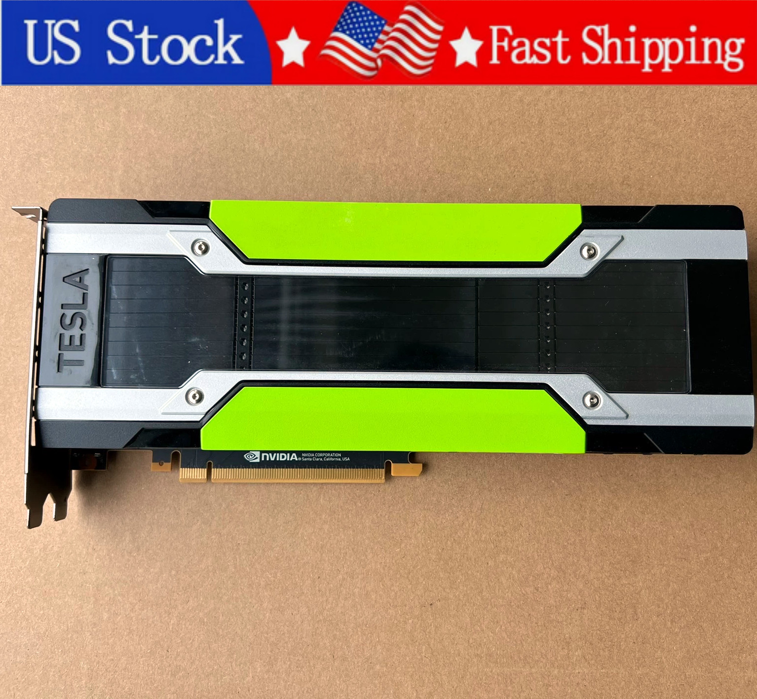 Used NVIDIA Tesla P100 16GB HBM2 GPU PCIe 3.0 x16 Graphics Card 699-2H400-0201