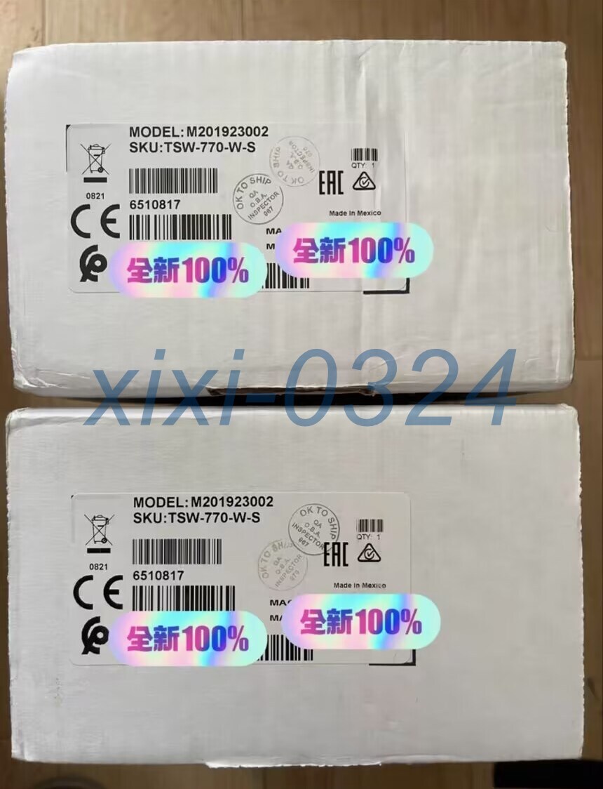 1pcs  NEW  Crestron  TSW-770-W-S   7-inch touch screen   DHL shipping