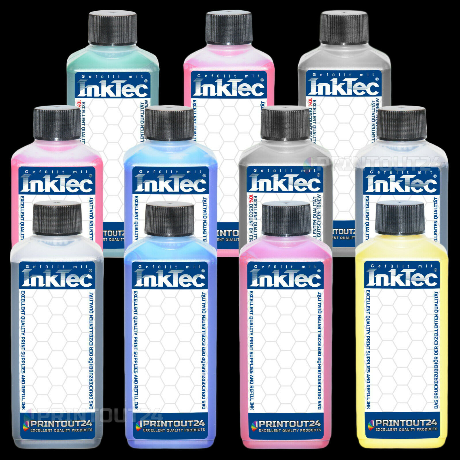 11X0.5L InkTec® Sublimation Ink Refill For Epson Stylus Pro 4900 7900 9900