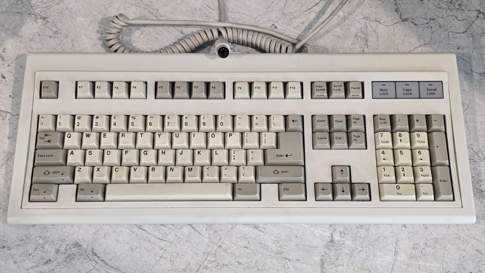 Vintage Lite-on Keyboard Sk-8801b-1u *Untested As Is #21