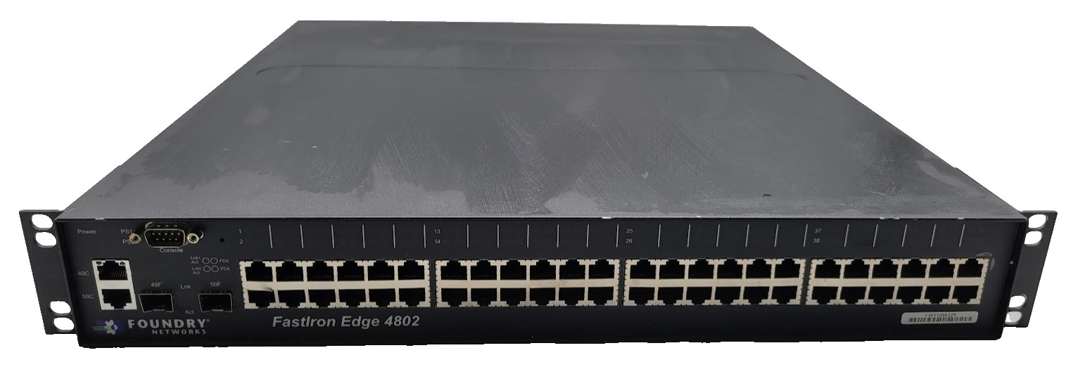 Foundry FastIron Edge 4802 48-Port Network Switch - FES4802