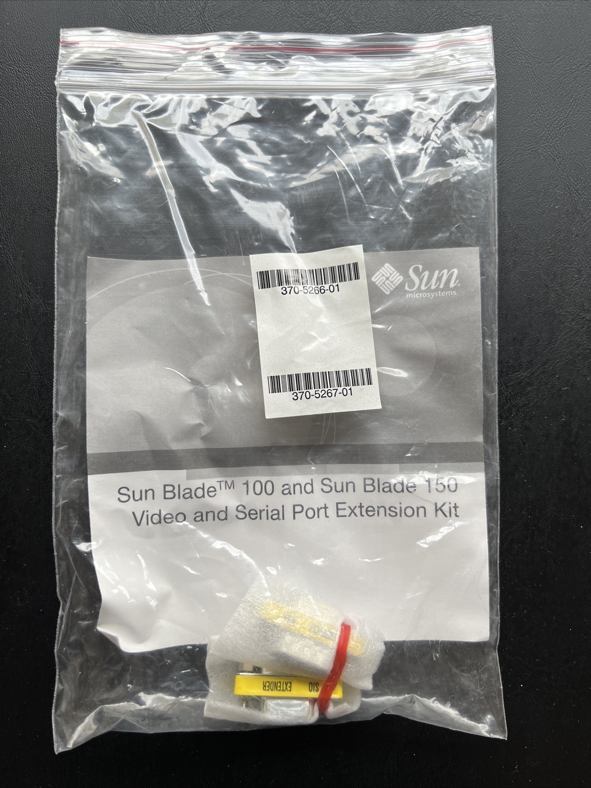 Sun 370-5266 370-5267 Video AND Serial port Extension Kit for Blade 100 150 