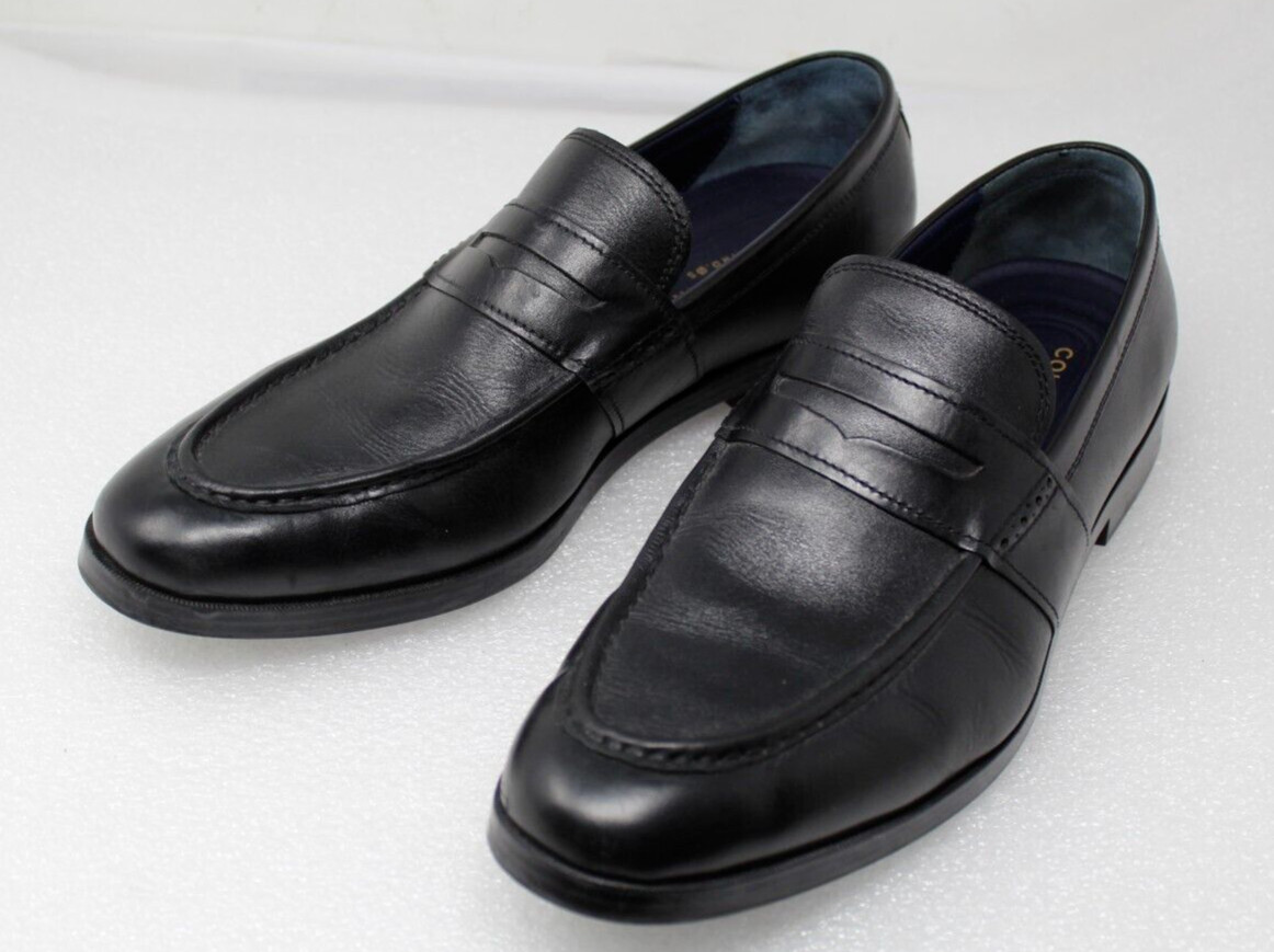 Cole Haan Men's Jefferson Grand OS Penny Loafer Black C 25079 SZ 11½ M