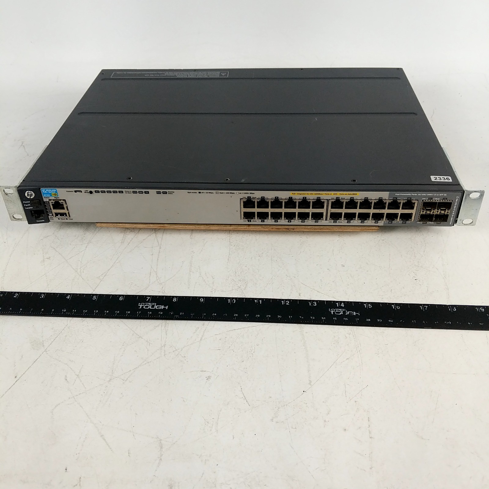 HP 2920-24G PoE+ Switch J9727A 24-Port Gigabit Ethernet Rackmount Tested
