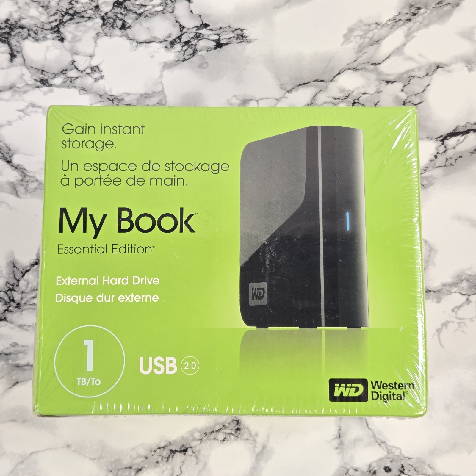 NEW - Western Digital My Book Essential Edition 1 TB USB 2.0 External Hard Drive