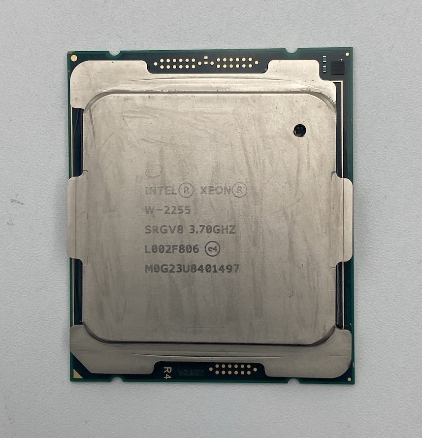 Intel Xeon W-2255 SRGV8 3.70GHz 8-Core 19.25MB LGA2066 Server CPU Processor