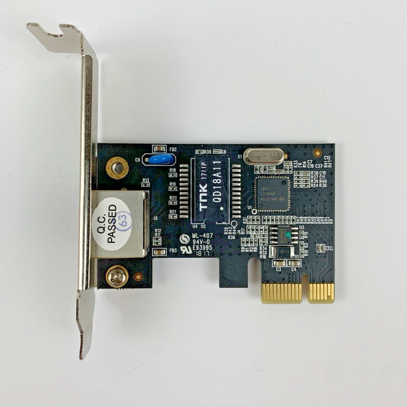 StarTech Single-Port Gigabit Ethernet PCIe Network Card P/N: ST1000SPEXI