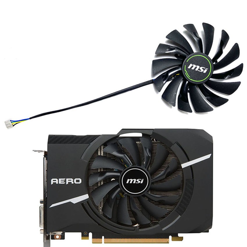 Cooling Fan Graphic Card Cooling Fan Replacement Part for MSI M.2 XPANDER- AERO