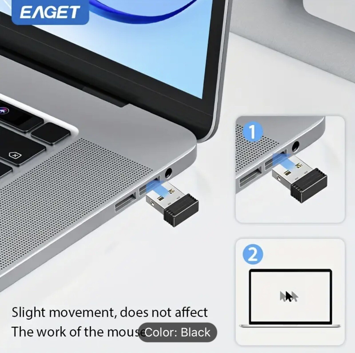 2x Two USB Mouse Jigglers/ Wigglers/ Movers Ships From New Jersey