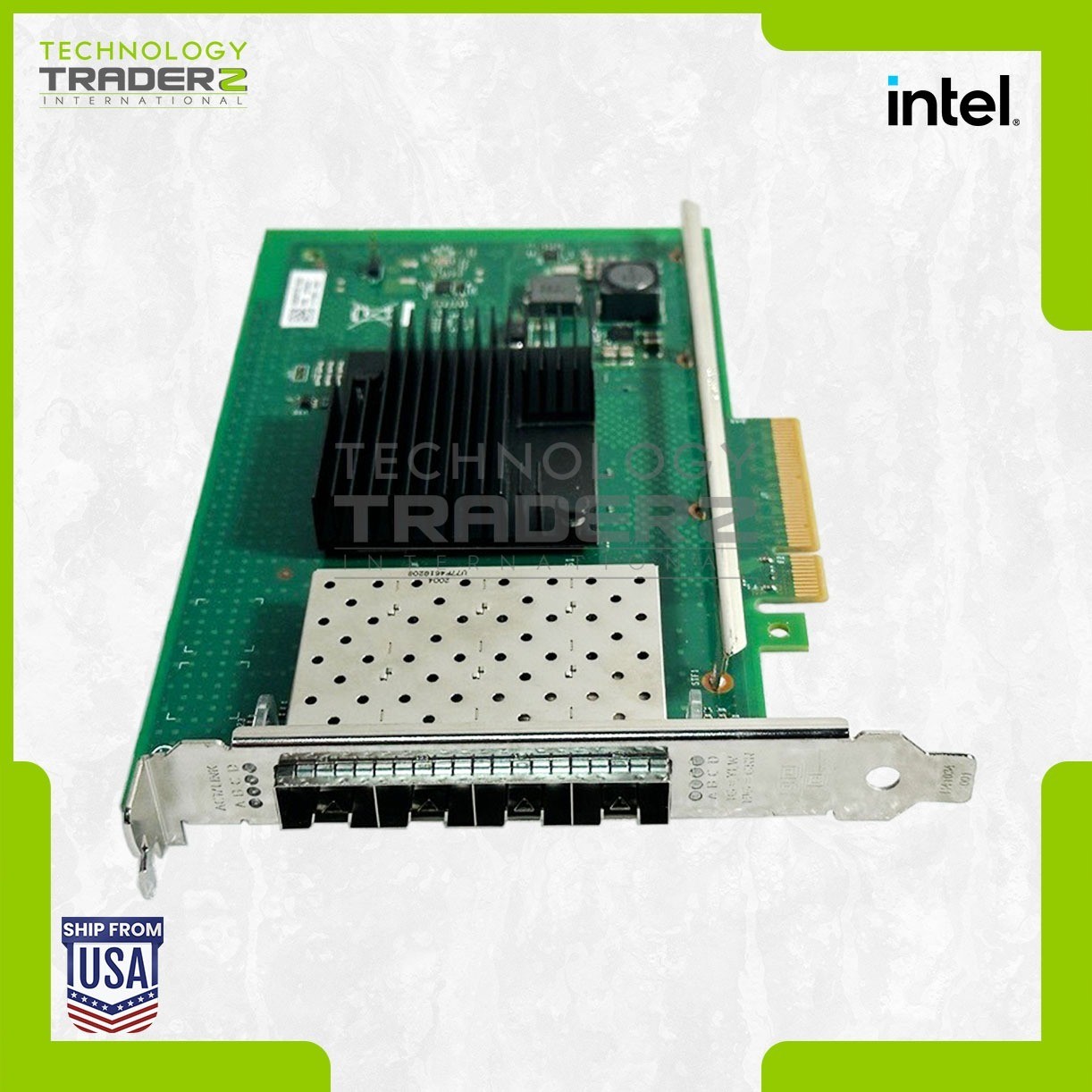 X710DA4FH Intel Quad port Ethernet Converged Network Adapter X710-DA4 FH