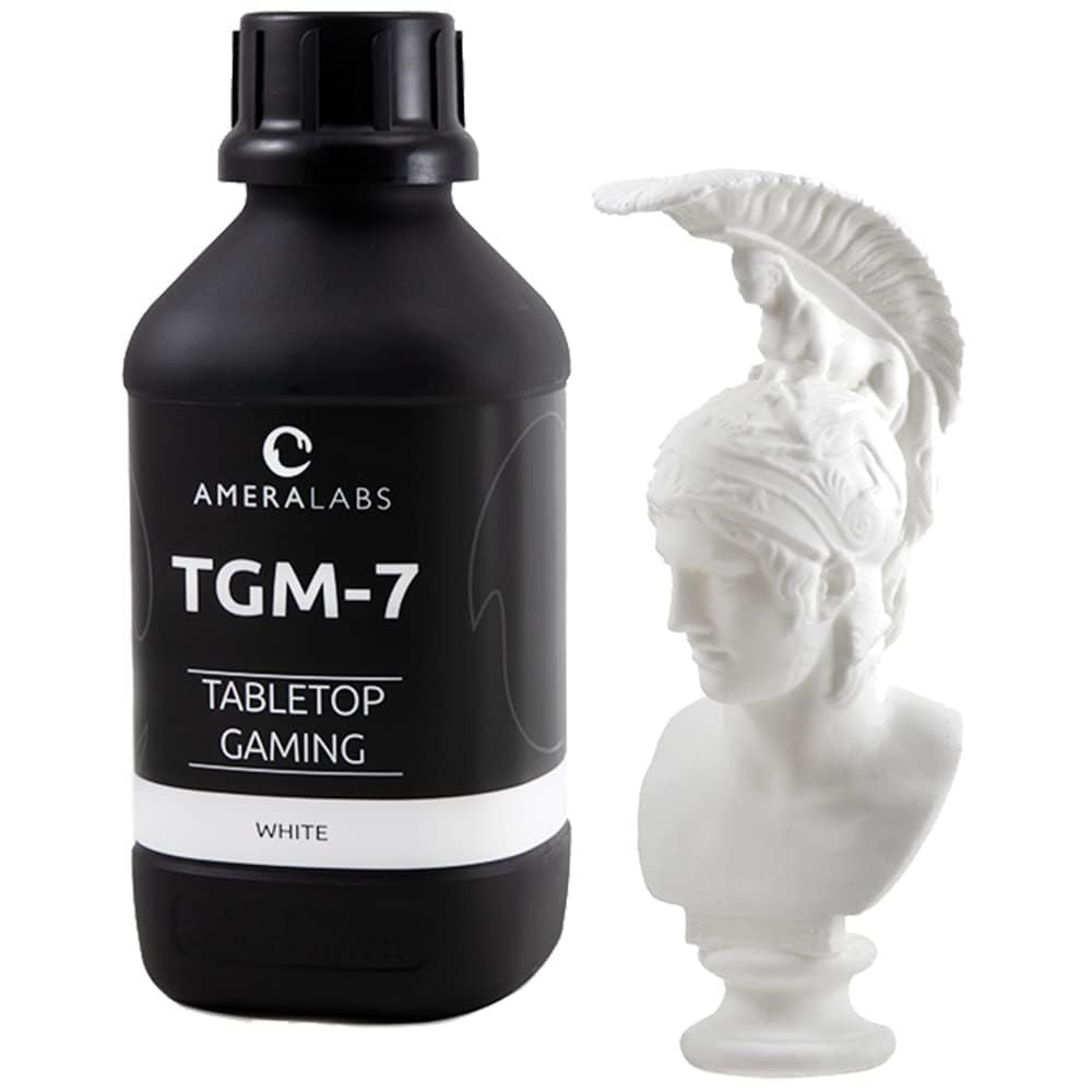 AmeraLabs TGM7 3D Printer Resin for Tabletop Miniatures – Tough, High Resolut...