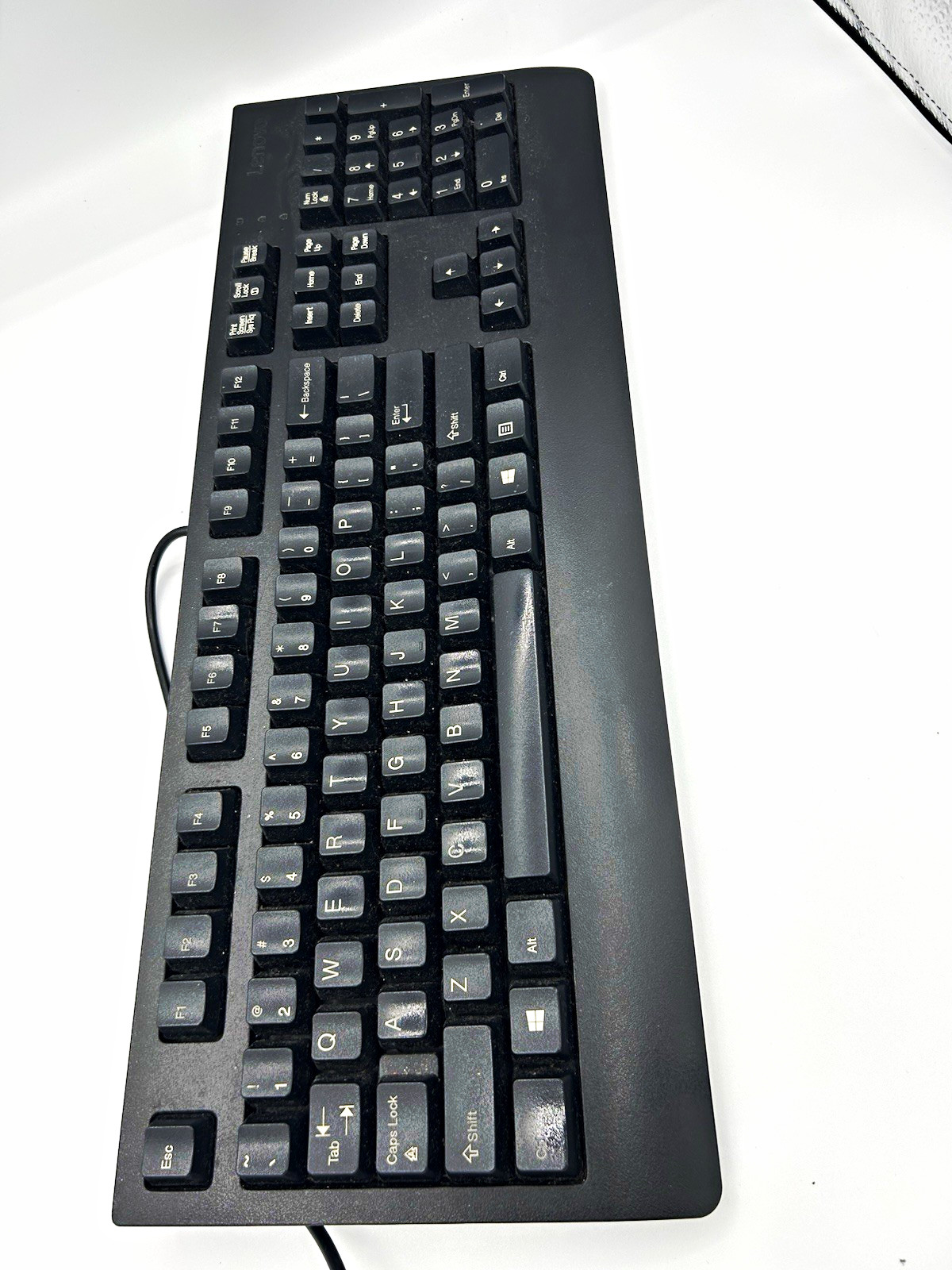 Lenovo SK-8827 Wired USB Standard Keyboard Black QWERTY English 00XH688