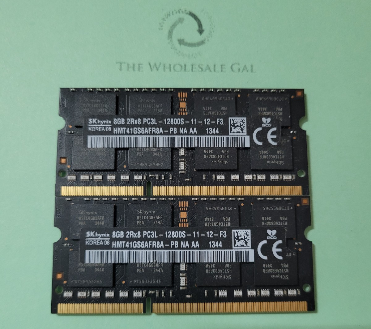 SK hynix 16GB (2X8GB) 2Rx8 PC3L-12800S 1600Mhz SODIMM Laptop Memory