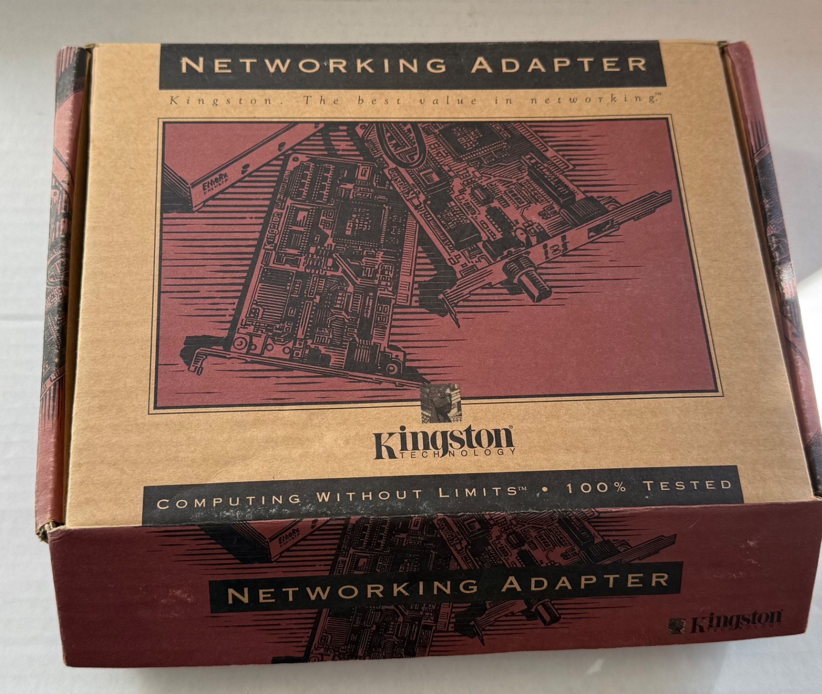 Kingston Technology Networking Adapter New in Box Vintage