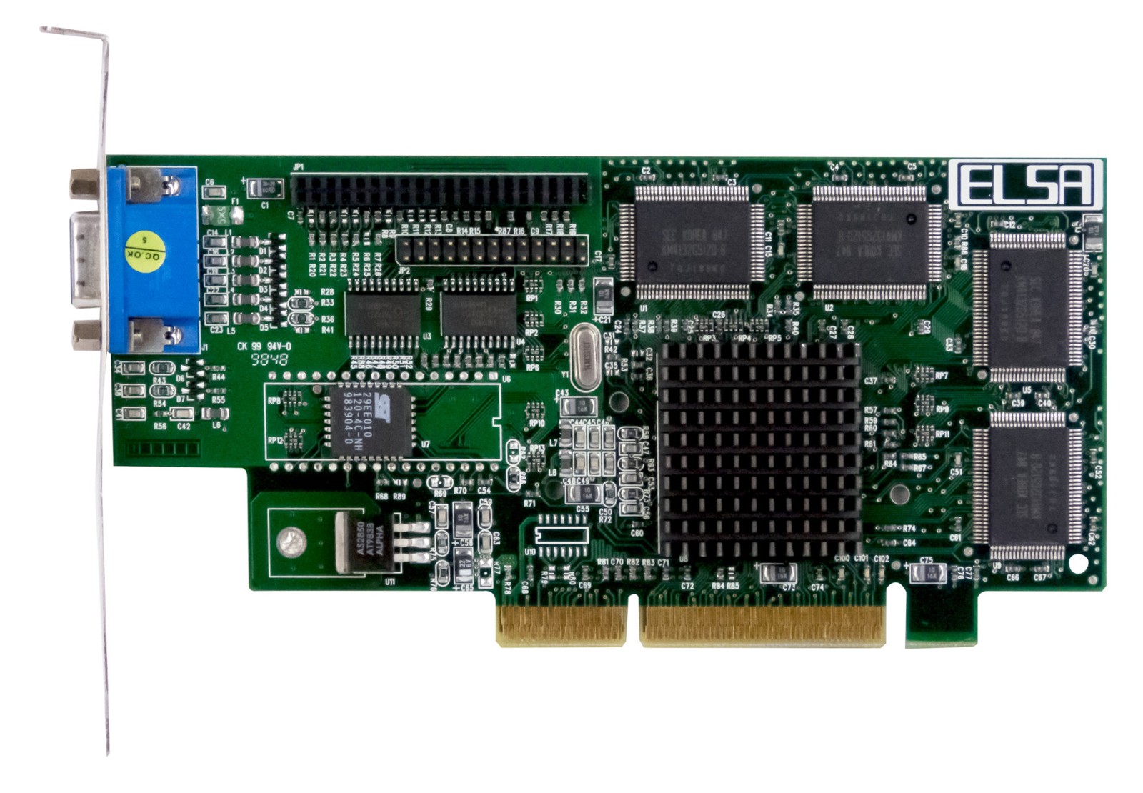 ELSA 3DFX VOODOO BANSHEE 16MB VICTORY II-A16 AGP VGA