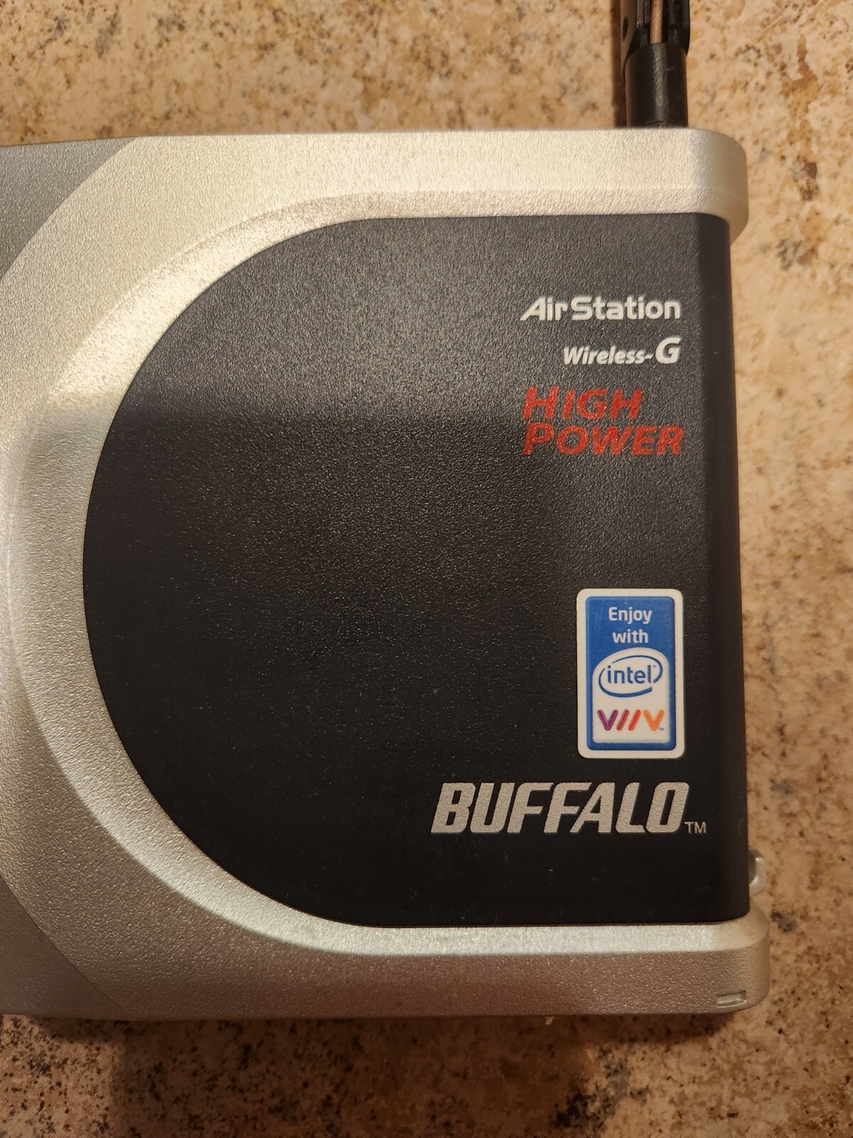 BUFFALO WHR-HP-G54 AIR STATION WIRELESS-G HIGH POWER ROUTER - Missing Cord 