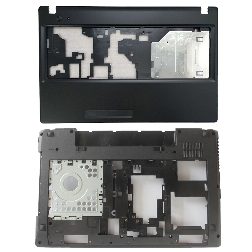 New FOR  Lenovo G580 G585 Palmrest Upper Case + Bottom Base Case HDMI