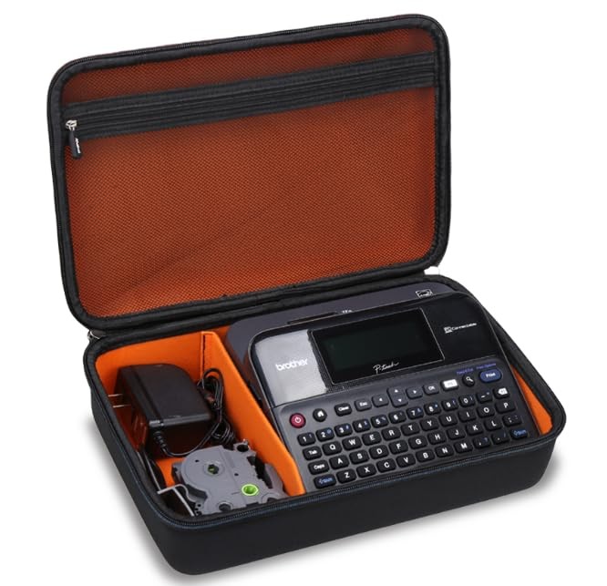 Hard Portable Case for Brother P-Touch Label Maker PTD600 /D610BT Connected L...