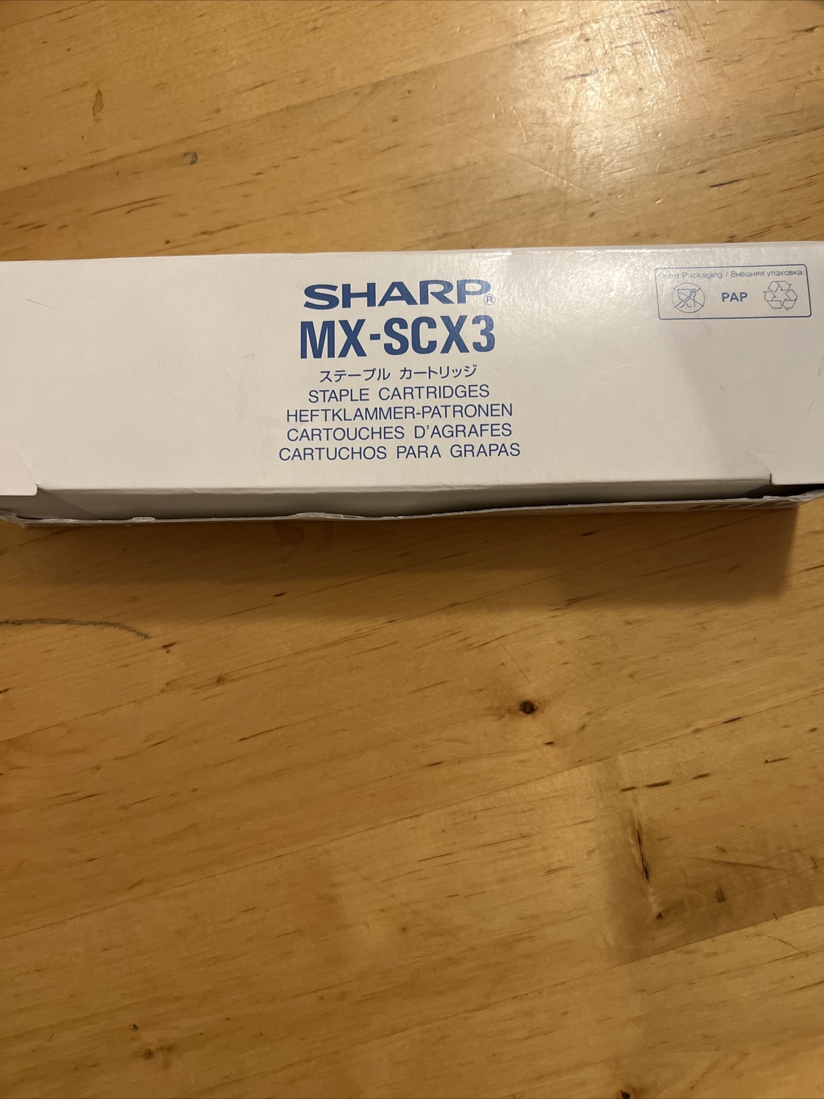 SHARP MX-SCX3 STAPLE CARTRIDGE GENUINE