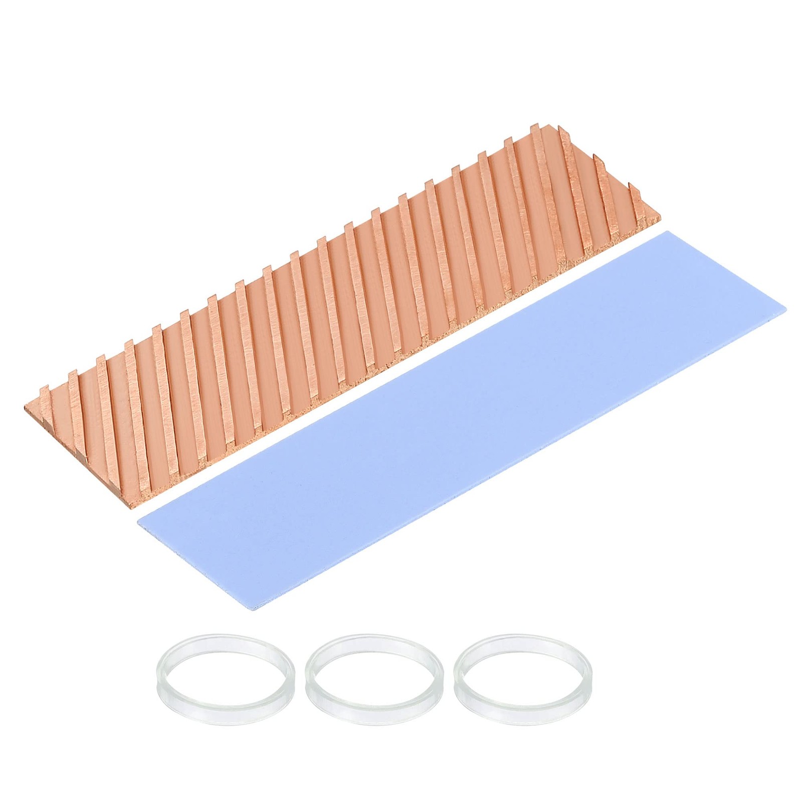 MECCANIXITY Copper Heatsink 70x20x2mm with Thermal Pad 70x20x2mm, Tone