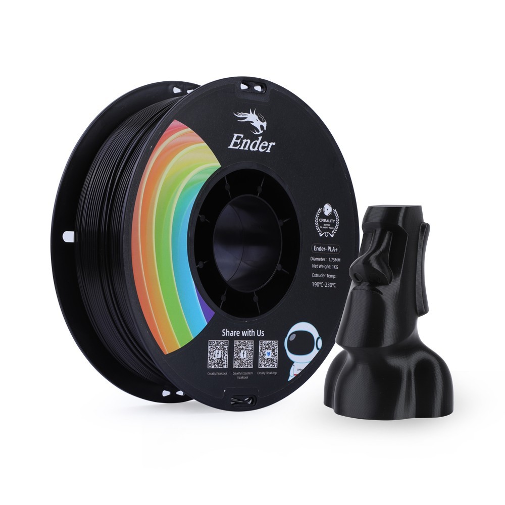 Creality 1kg(2.2lbs) PLA Filament Pro,Ender PLA + (Plus) Printing Filament