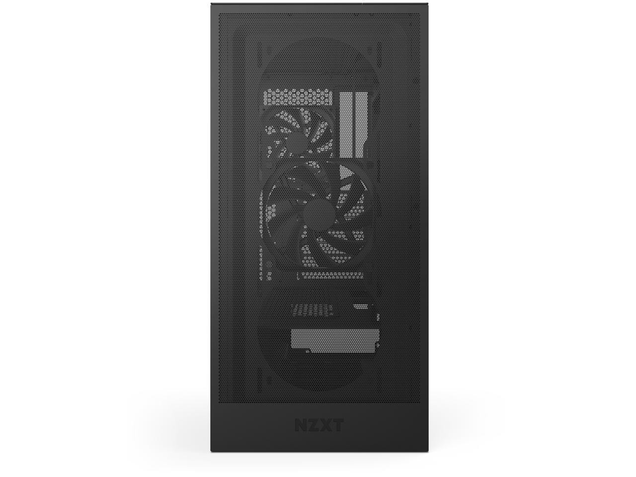 NZXT H5 Flow Compact Mid-Tower ATX Airflow Case (cch52fb01)