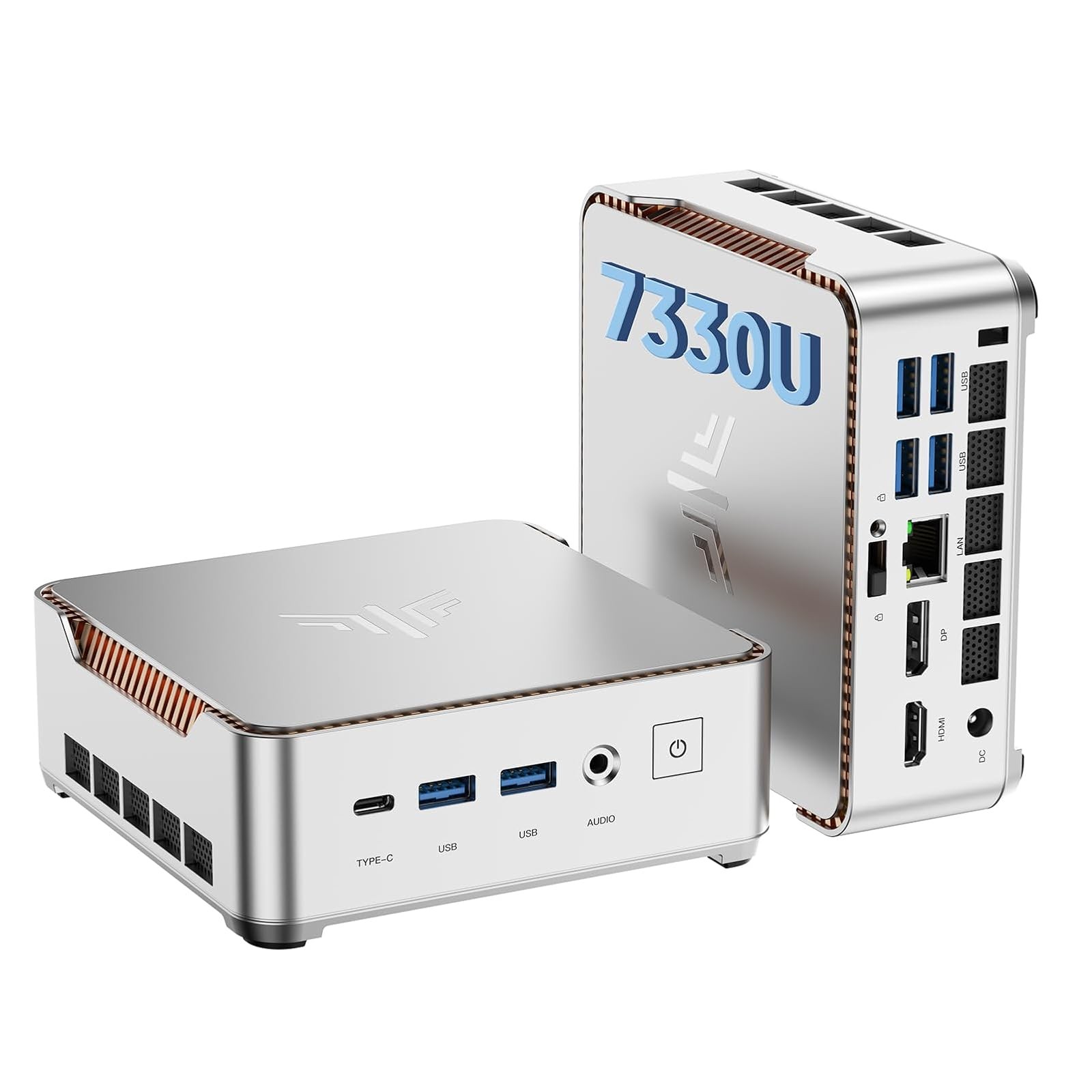 KAMRUI Pinova P2 Mini PC Ryzen 4300U 16GB 512GB SSD
