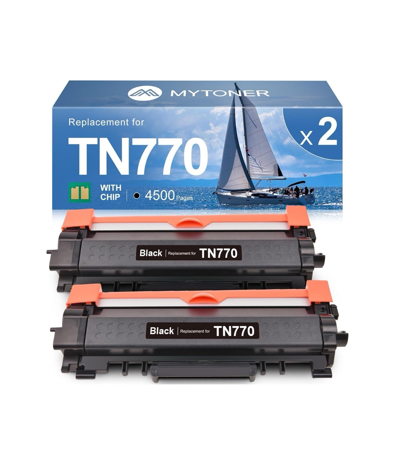 MYTONER Compatible Toner Replacement for Brother TN-770 TN770 Super High Yield
