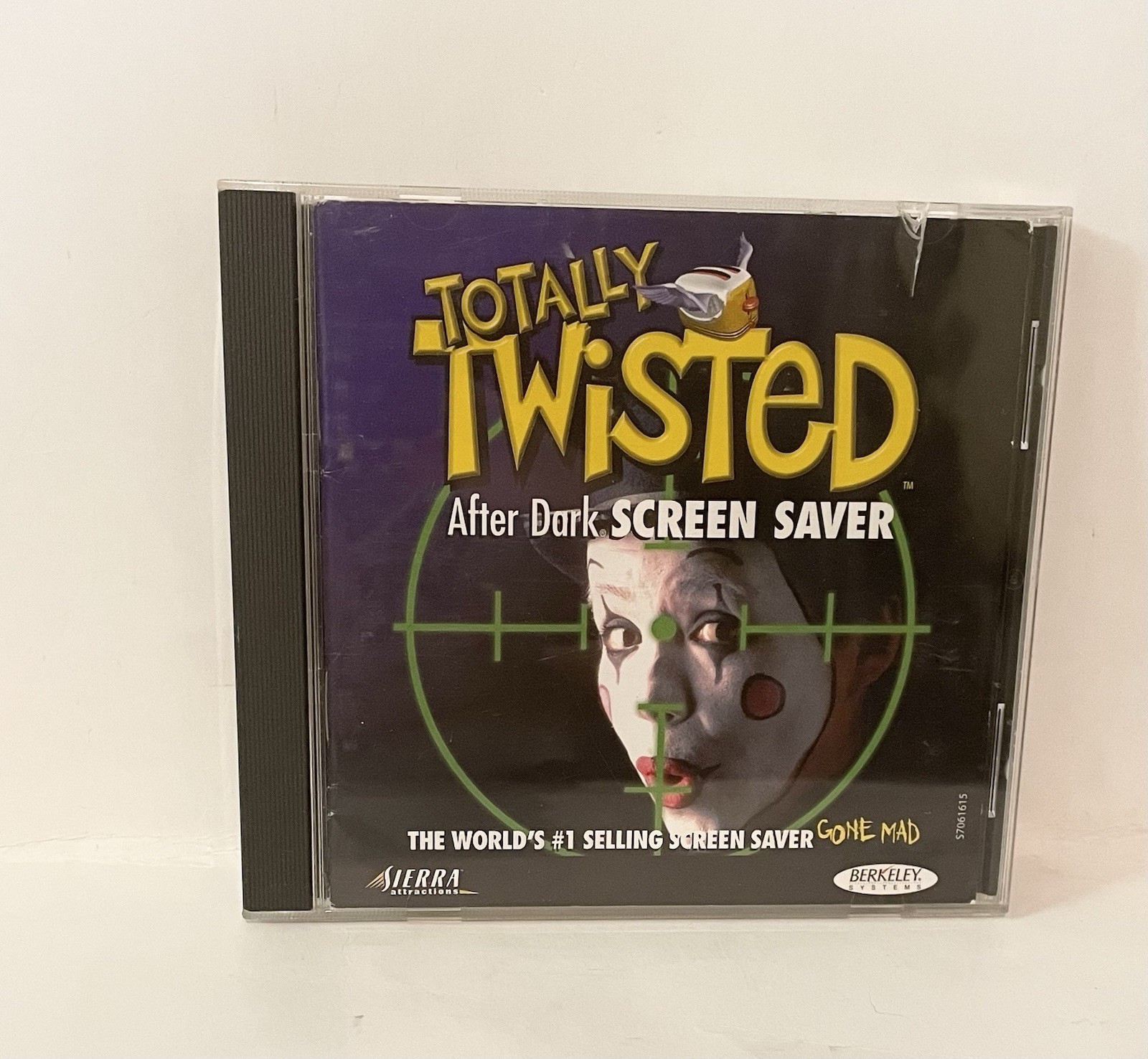 Totally Twisted After Dark Screen Saver Cd 1998 Sierra Berkeley PC Game VTG