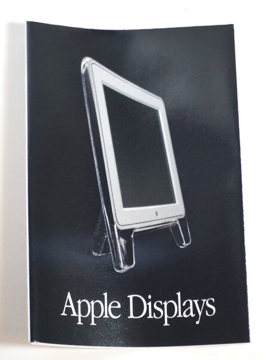 2001 Apple Displays Retail "Take One" Store Brochure for Apple Studio & Cinema