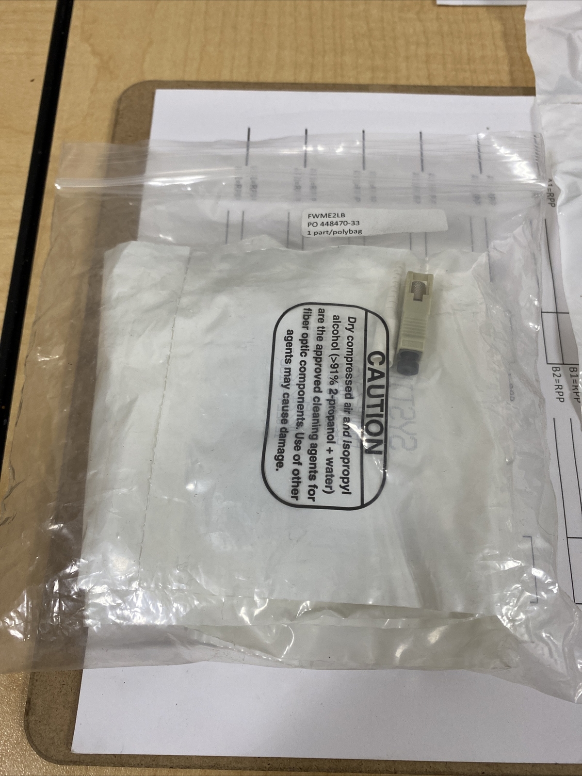 Commscope Systimax P6201B-Z-125 SC MM Fiber Optic Anaerobic Connector Lot Of 13