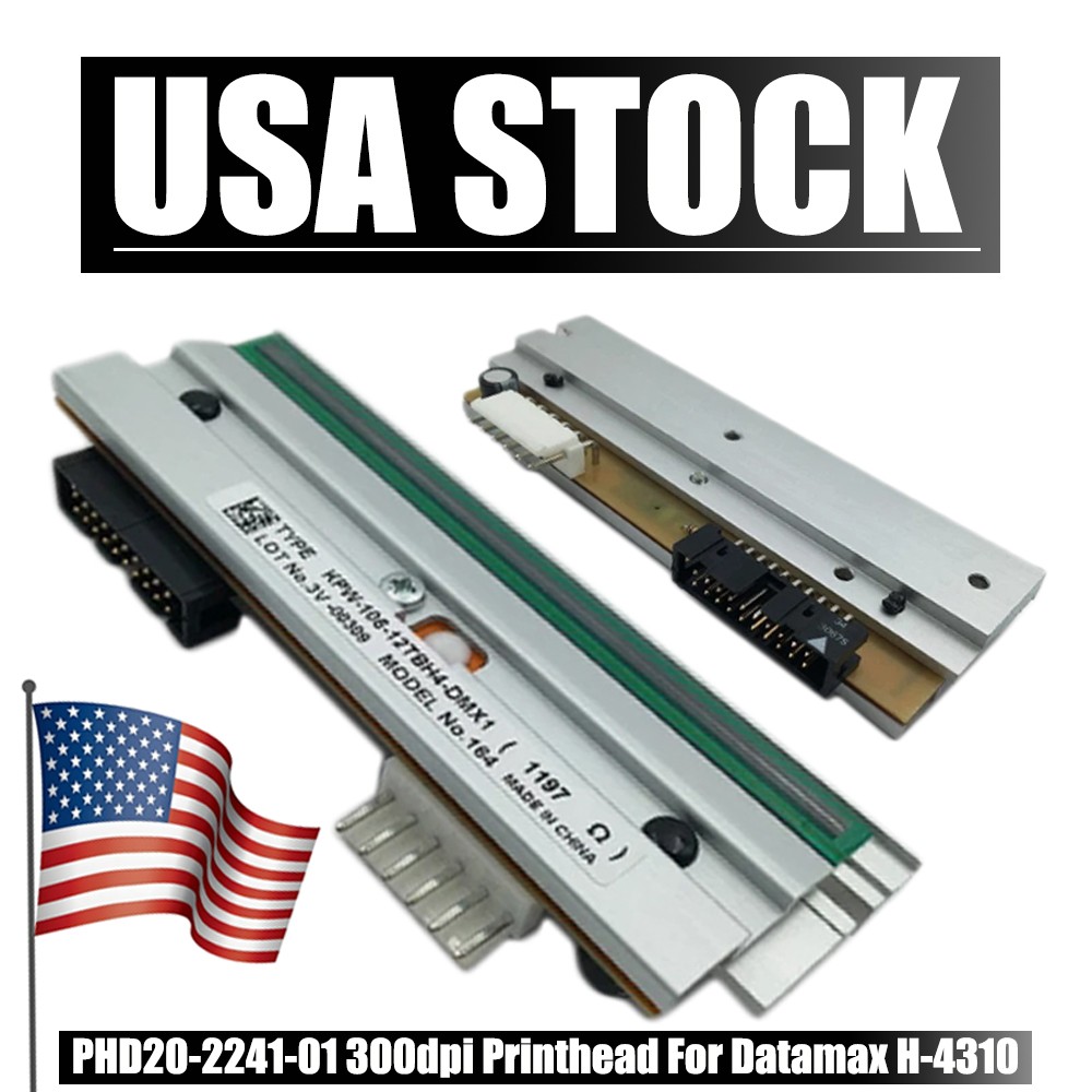 PHD20-2241-01 New Printhead for Datamax H-4310 Thermal Label Printer 300dpi OEM