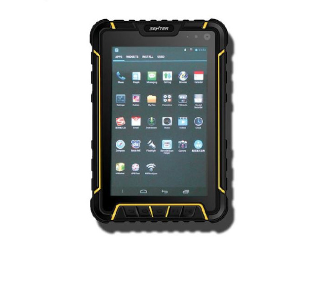 Rugged android 5.1 NFC tablet 2D waterproof barcode scanner outdoor IP67 4G wifi