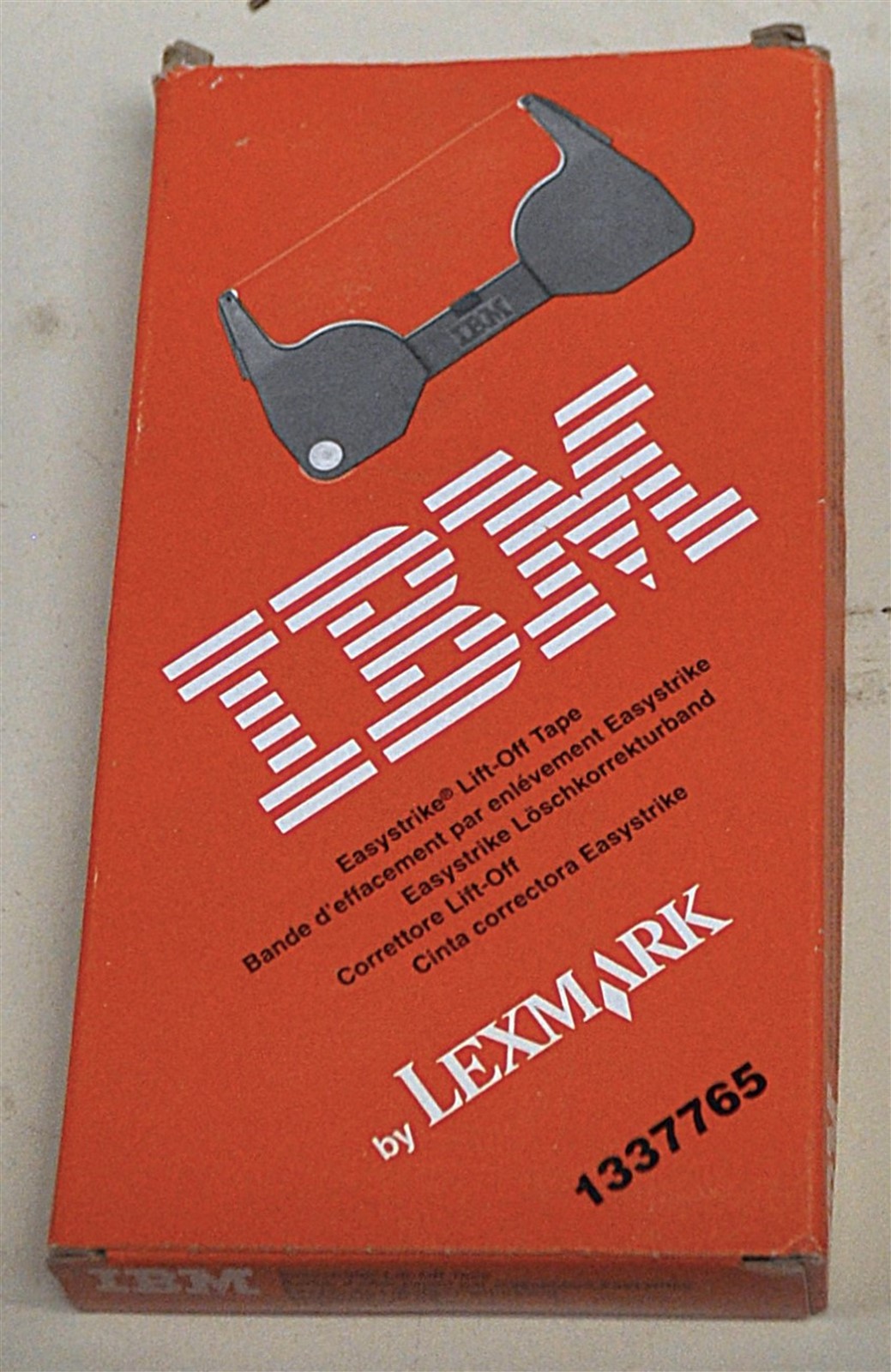 IBM by LEXMARK LIFT OFF TAPE 1337765 NEW SCHOOL SURPLUS