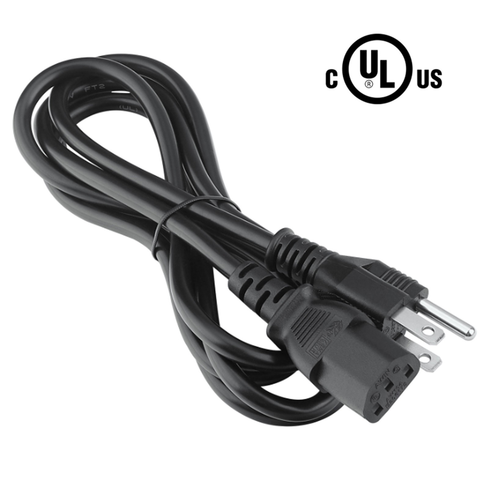 UL 6ft AC Power Cable Cord For EcoFlow DELTA Pro 3600Wh Power Station